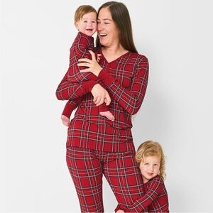 Little Sleepies Holiday Plaid Pajama Set